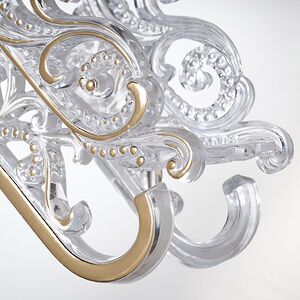 Елочная игрушка Санки - Морозные узоры 10 см, подвеска Forest Market фото 4