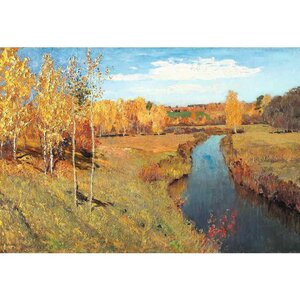 Пазл-репродукция Левитан И.И - Золотая осень, 1500 элементов
