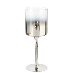 Стеклянный подсвечник-бокал Graccio 25 см Boltze фото 4