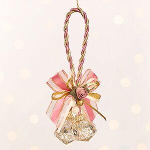 Елочная игрушка Бриллиантовая Гроздь 15 см розовая, подвеска Forest Market фото 8