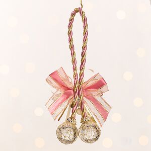 Елочная игрушка Бриллиантовая Гроздь 15 см розовая, подвеска Forest Market фото 6