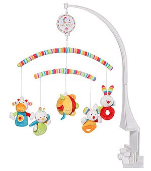 Мобиль с игрушками 