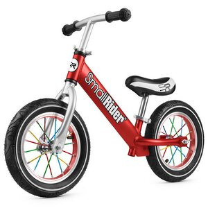 Беговел Small Rider Foot Racer 2 AIR, надувные колеса 12" с цветными спицами, красный Small Rider фото 1