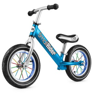 Беговел Small Rider Foot Racer 2 AIR, надувные колеса 12" с цветными спицами, синий Small Rider фото 1