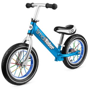 Беговел Small Rider Foot Racer 2 AIR, надувные колеса 12" с цветными спицами, синий Small Rider фото 3