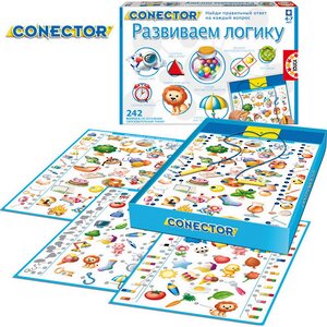 Обучающая игра-викторина Развиваем логику Educa (Эдука) фото 3