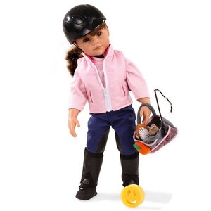 Кукла Ханна наездница 50 см с сменным комплектом одежды и аксессуарами Gotz фото 1