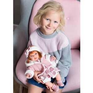 Кукла Валентина в розовом 37 см говорящая Antonio Juan Munecas фото 3