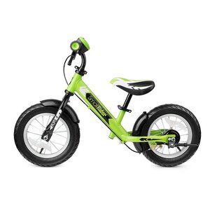 Беговел Small Rider Roadster 2 AIR Plus с ревом мотора и LED подсветкой, надувные колеса 12", зеленый Small Rider фото 2