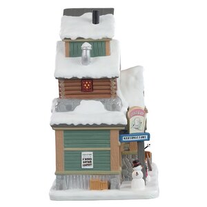 Загородный ресторанчик S'Mores & Snow 21*20 см, подсветка, на батарейках Lemax фото 2