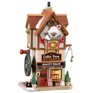 Кофейня The Coffee Bean Grinder 22*14 см, подсветка Lemax фото 1