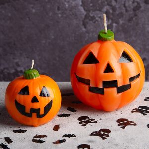 Декоративная свеча Джек-фонарь 6 см Омский Свечной фото 5