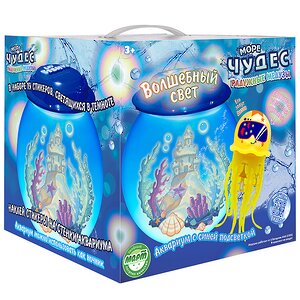 Игровой набор-аквариум Волшебный свет с радужной медузой Диззи Море Чудес фото 4