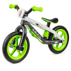Беговел в стиле трюкового "Chillafish BMXie-RS", колеса 12", зеленый