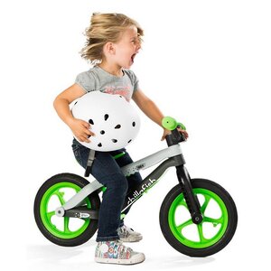 Беговел в стиле трюкового "Chillafish BMXie-RS", колеса 12", зеленый Chillafish фото 2