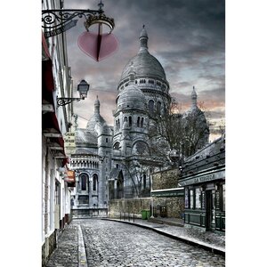 Пазл HDR Монмартр, Париж, 1000 элементов Educa фото 1