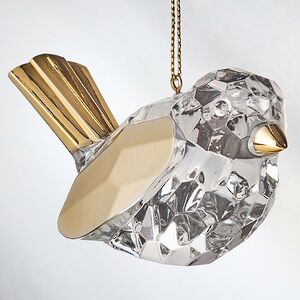 Елочная игрушка Птичка Кальтино 6 см, подвеска Forest Market фото 4