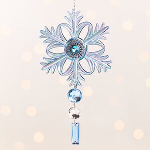 Елочная игрушка Снежинка Марсельеза 13 см Forest Market фото 3