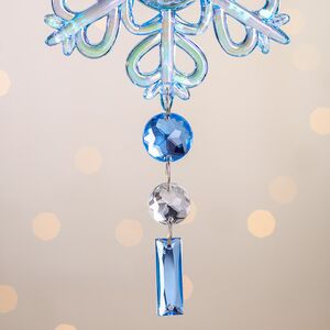 Елочная игрушка Снежинка Марсельеза 13 см Forest Market фото 6