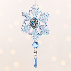 Елочная игрушка Снежинка Марсельеза 13 см Forest Market фото 7