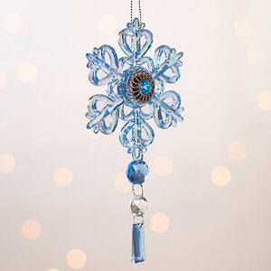 Елочная игрушка Снежинка Марсельеза 13 см Forest Market фото 5