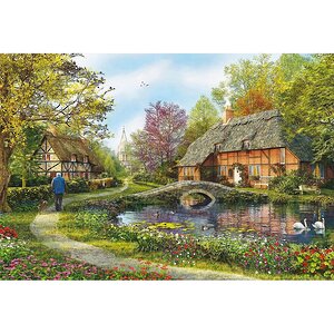 Пазл Луговые коттеджи, 5000 элементов Educa фото 1