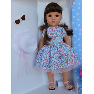 Кукла Ханна в летнем наряде с солнечными очками 50 см Gotz фото 3