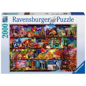 Пазл Книжный мир, 2000 элементов Ravensburger фото 2