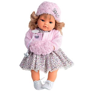 Кукла Белла в розовом 42 см плачущая Antonio Juan Munecas фото 1
