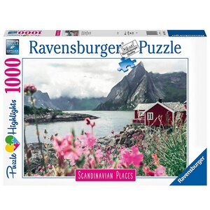 Пазл Рейне, Лофотенские острова, Норвегия, 1000 элементов Ravensburger фото 2