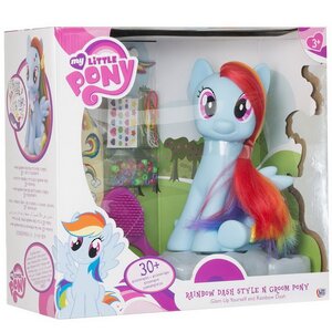 Модель для причесок "My Little Pony - Радуга Дэш с аксессуарами Smart фото 3