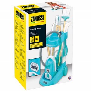 Тележка для уборки Zanussi с пылесосом 7 предметов Smart (Смарт) фото 2