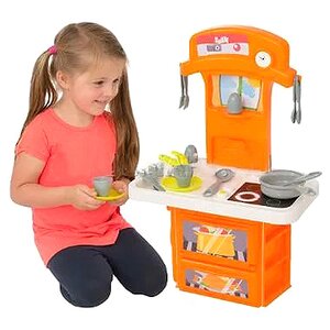 Детская кухня Smart Electronic 60 см, 14 предметов, со звуком HTI фото 2