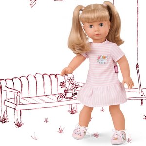 Мягконабивная кукла Джессика 46 см в платье Gotz фото 3