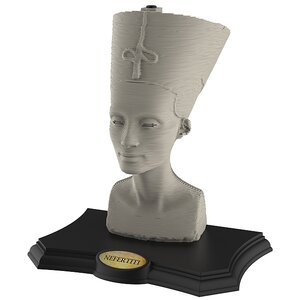 Скульптурный 3D пазл Нефертити, 190 элементов, 22*14*23 см Educa фото 1