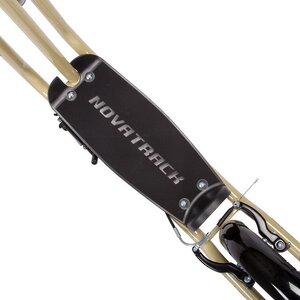 Внедорожный самокат Novatrack City Line, надувные колеса 16"/12", 2 тормоза, бежевый, до 120 кг Novatrack (Новатрэк) фото 7