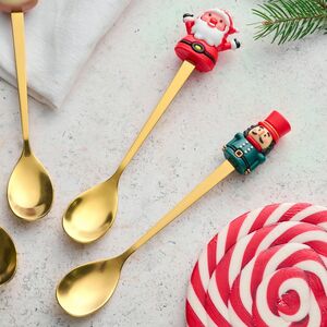 Набор новогодних ложек Santas Banquet 4 шт Koopman (Купман) фото 5