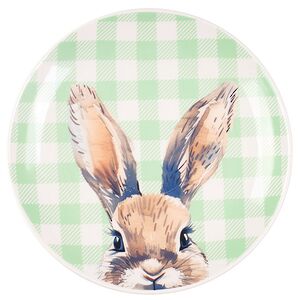 Пасхальное блюдо Пасхальный Зайка 19 см зеленое Koopman (Купман) фото 4