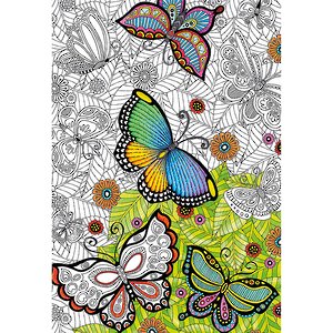 Пазл-раскраска Бабочки, 300 элементов Educa фото 1