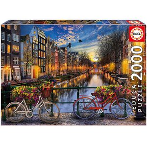Пазл Амстердам, 2000 элементов Educa фото 2