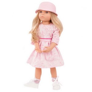 Кукла Gotz Эмма в розовом платье и шляпе 50 см Gotz фото 2