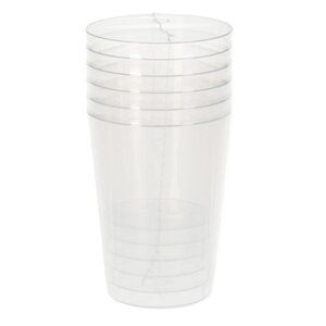 Пластиковые стаканы для воды Кристи, 4 шт, 280 мл Koopman фото 2