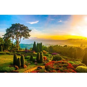 Пазл Красивый сад, 1000 элементов Educa фото 1
