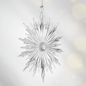 Елочная игрушка Снежинка - Морозная Мелодия 13 см, подвеска Forest Market фото 3