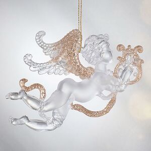 Елочная игрушка Ангел Музыки 13 см, подвеска Forest Market фото 3