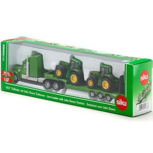 Тягач с двумя тракторами John Deere 1:87, 22 см SIKU (Сику) фото 3