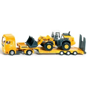 Тягач с погрузчиком Liebherr 1:87, 22 см SIKU (Сику) фото 1