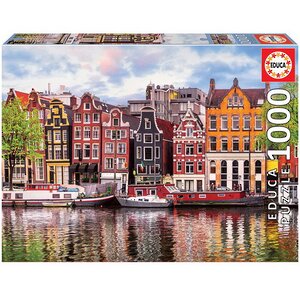 Пазл Танцующие дома - Амстердам, 1000 элементов Educa фото 2