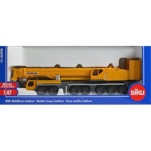 Автокран Liebherr с телескопической стрелой 1:87, 23 см SIKU фото 4