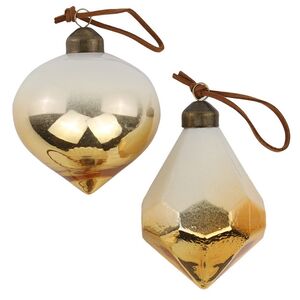 Елочные игрушки La Ballare 8-9 см, 12 шт, стекло Winter Deco фото 1